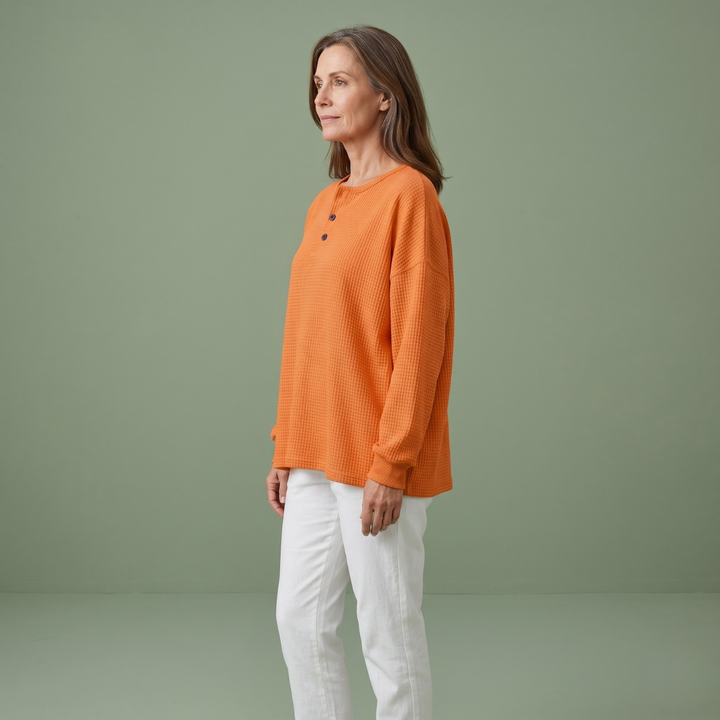 Aurelie™ | Loose-Fitting Blouse with Buttons