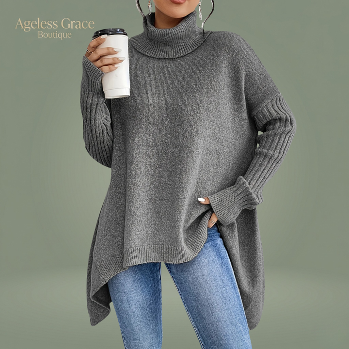 Lena™ Elegant Turtleneck Sweater