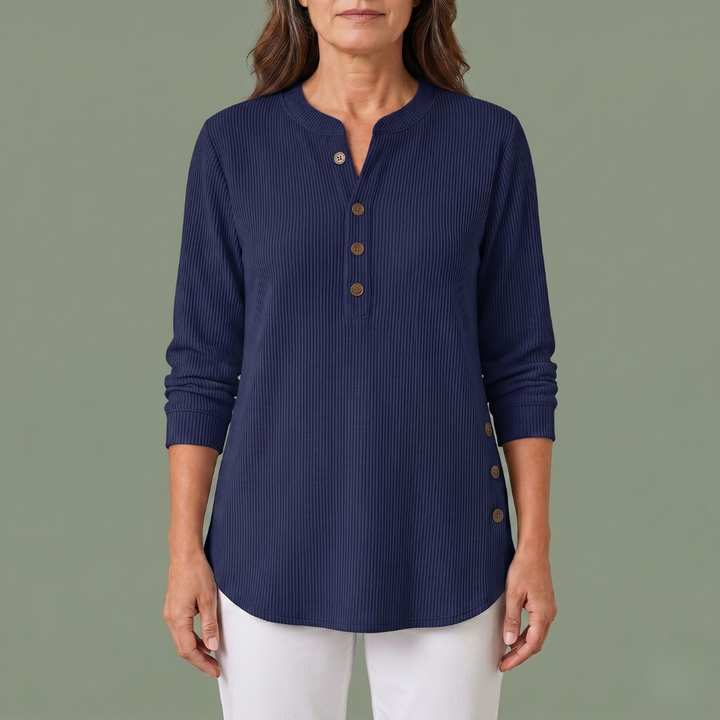 Mia™ | Sweater with a Round Neckline