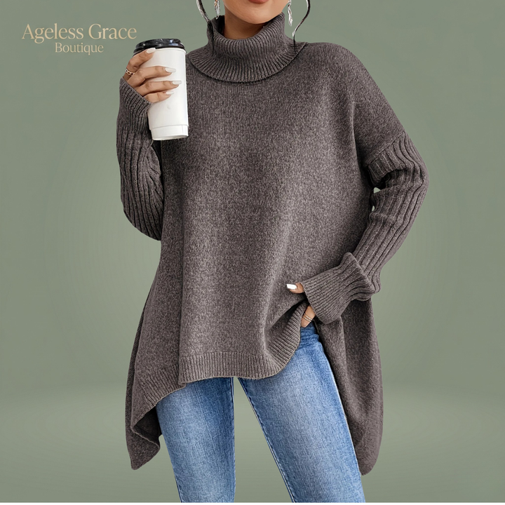 Lena™ Elegant Turtleneck Sweater
