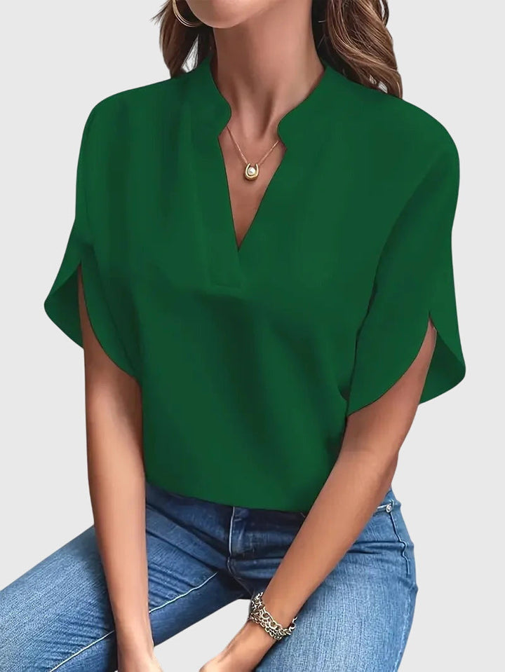 Harper | Soft and Elegant V-Neck Shirt