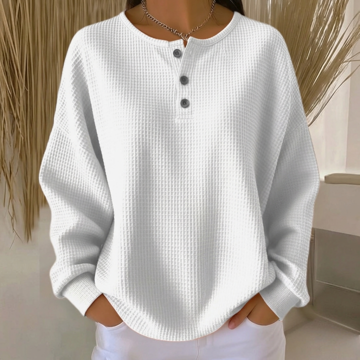 Aurelie™ | Loose-Fitting Blouse with Buttons