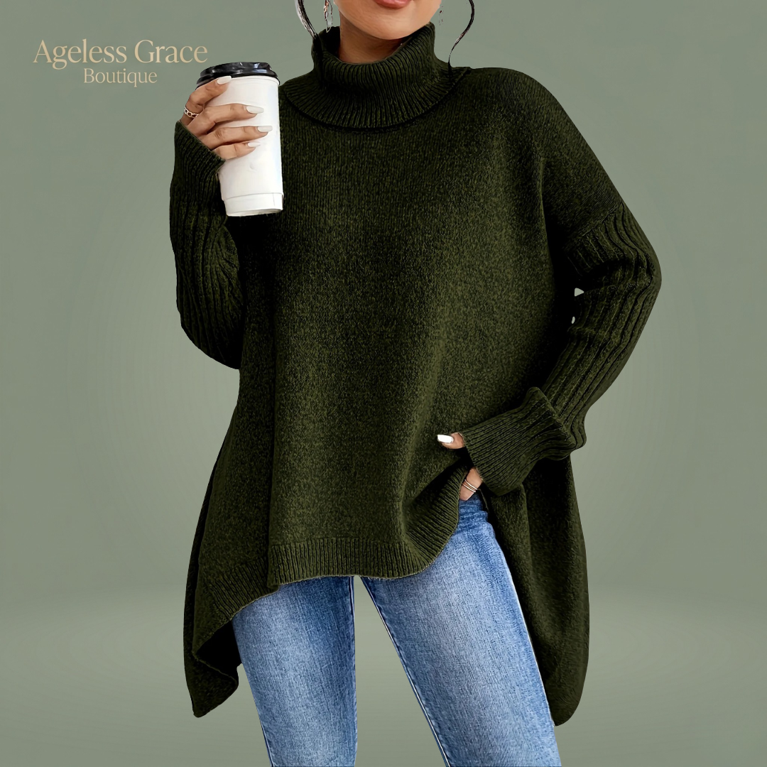 Lena™ Elegant Turtleneck Sweater
