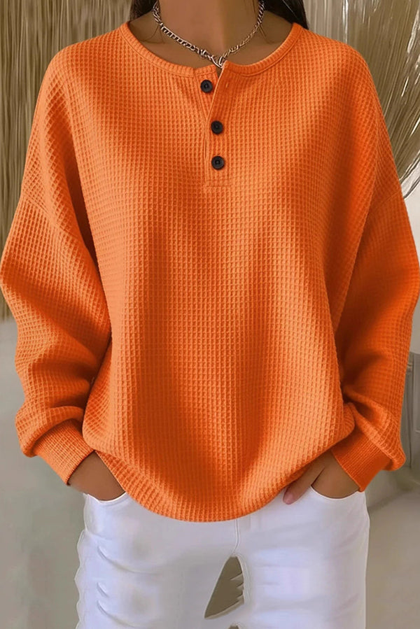 Aurelie™ | Loose-Fitting Blouse with Buttons