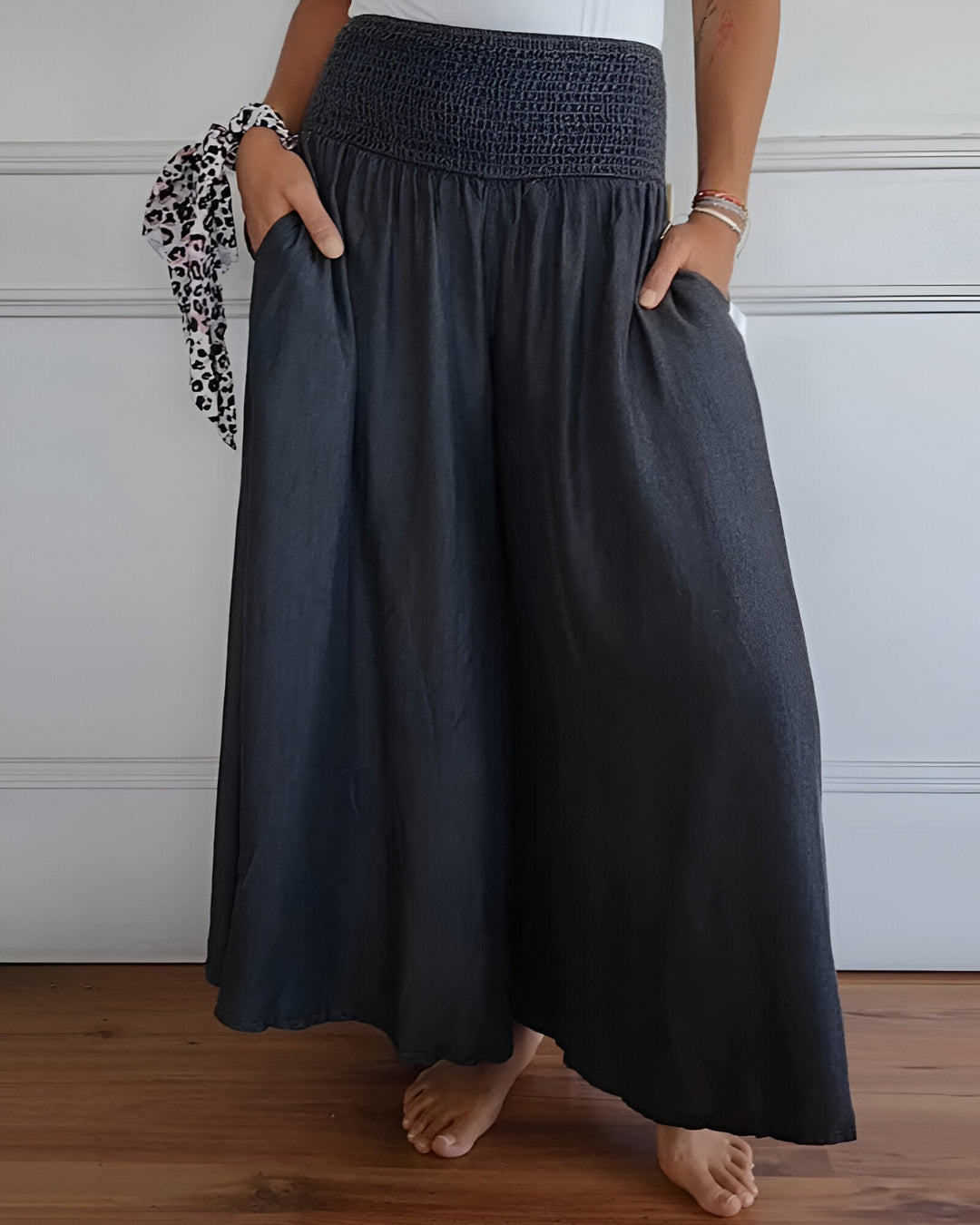 Lorraine | Comfortable Elastic Waist Pants