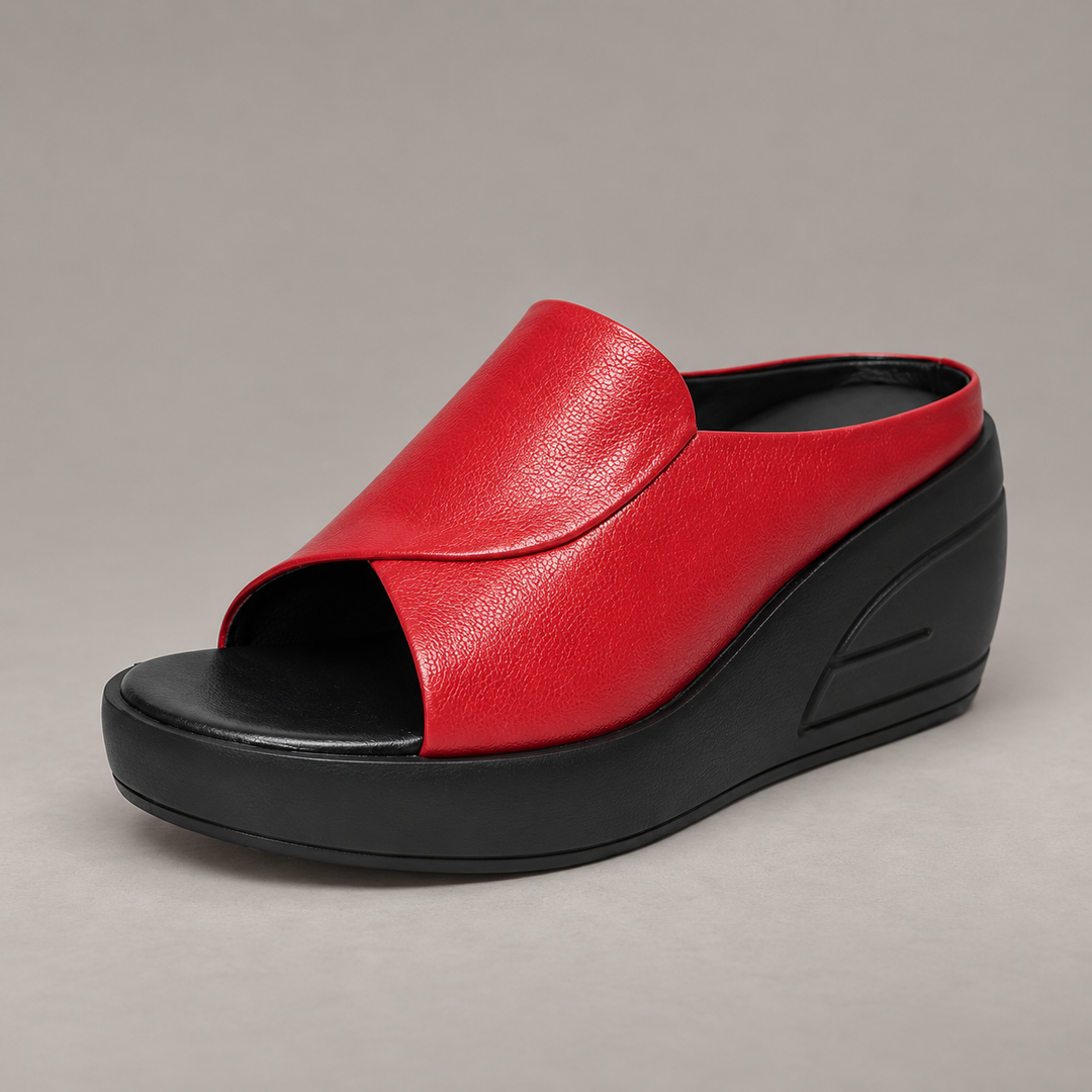 Eliza | Orthopaedic Slip-on Wedge Sandals