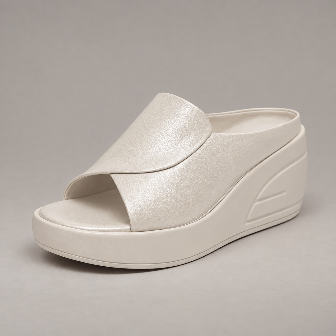 Eliza | Orthopaedic Slip-on Wedge Sandals