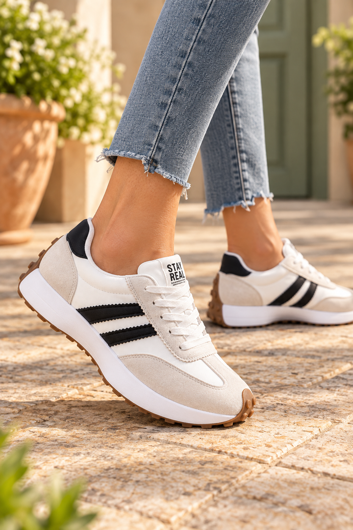 Ella | Leopard Print Sneakers for Women