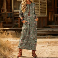 Victoria | Retro Floral Dress