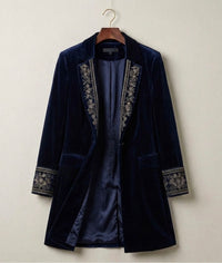 Elise™ | Velvet Statement Blazer — Final Edit