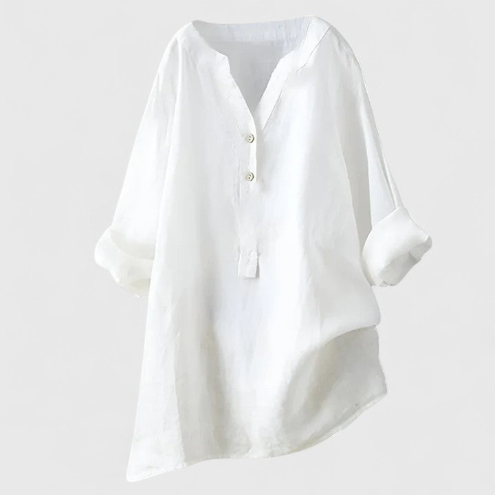 Caroline | Elegant Button-Front Shirt
