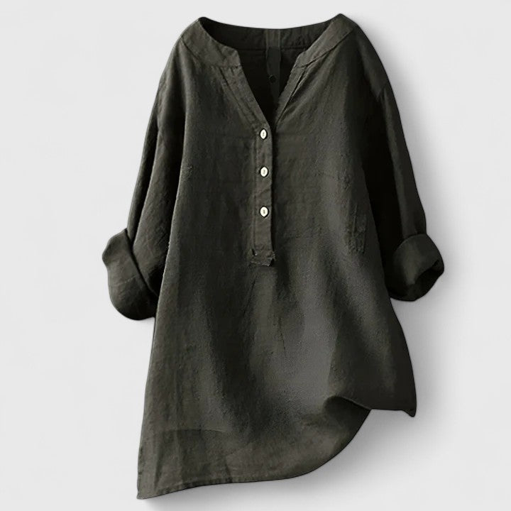 Caroline | Elegant Button-Front Shirt
