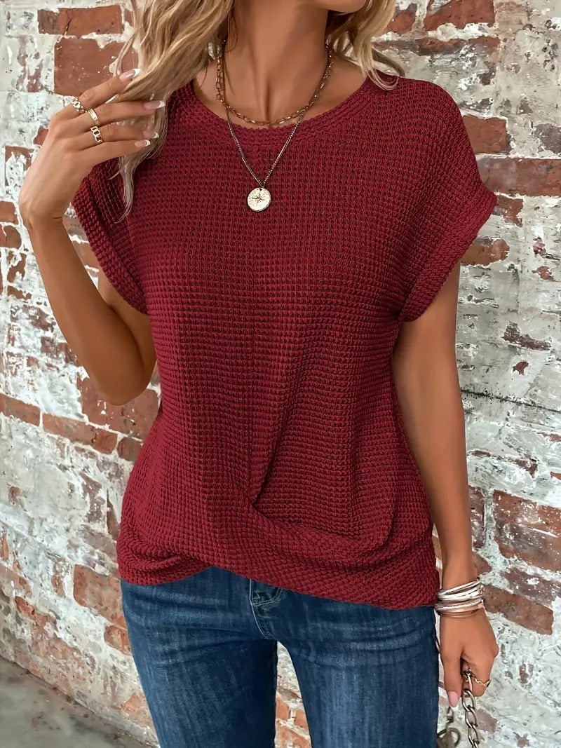 Sophie | Sweetheart Round Neck T-Shirt