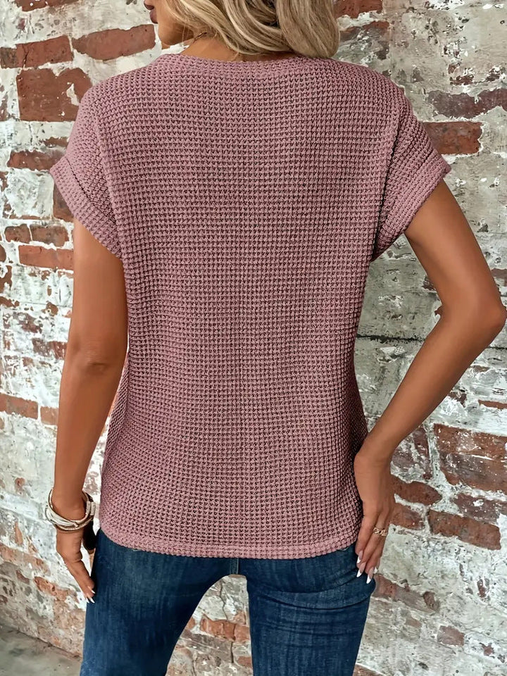 Sophie | Sweetheart Round Neck T-Shirt